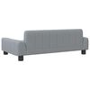 vidaXL Kindersofa Hellgrau 90x53x30 cm Stoff