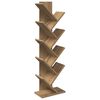 vidaXL Baumb&uuml;cherregal 6-Stufen 30 x 18 x 100 cm Holzwerkstoff