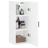 vidaXL Wandschrank Wei&szlig; 34,5x34x90 cm