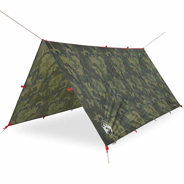 vidaXL Tarp Tarnmuster 306x306 cm Wasserdicht