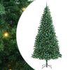 vidaXL K&uuml;nstlicher Weihnachtsbaum mit 300 LEDs mit St&auml;nder Gr&uuml;n 300 cm