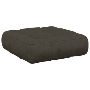 vidaXL 1-teiliges Sitzkissen VIANEN 100 % Polyester Anthrazit