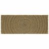 vidaXL Bereichsteppich Schwarz 80 x 200 cm Jute
