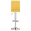 vidaXL Barhocker 2 Stk. Senfgelb Stoff