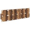 vidaXL Kopfteil mit Schrank mit Schubladen 3 pcs Altholz Holzwerkstoff