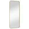 vidaXL Wandspiegel Golden 40x100 cm Rechteckig