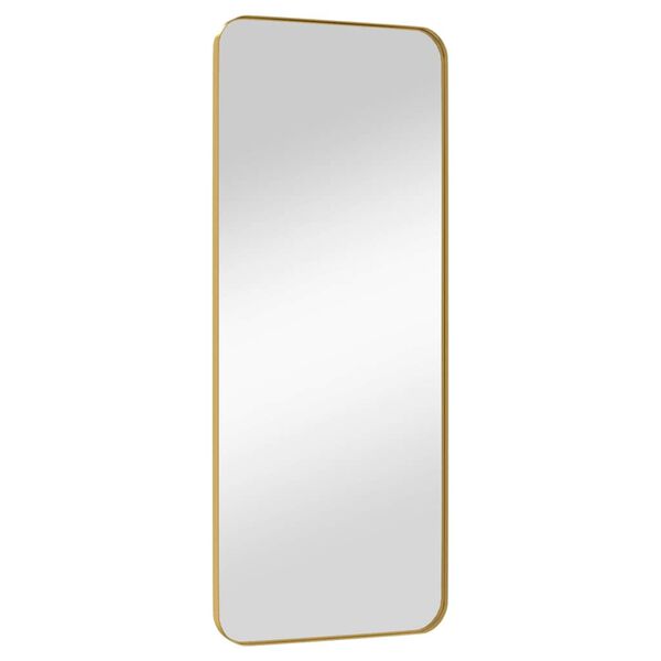 vidaXL Wandspiegel Golden 40x100 cm Rechteckig
