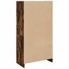 vidaXL Bücherregal Räuchereiche 57x28,5x107,5 cm Holzwerkstoff