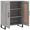 vidaXL Sideboard Grau Sonoma 69,5x34x90 cm Holzwerkstoff