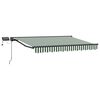 vidaXL Manueller Markisenrahmen mit LEDs 3 x 2,5 m