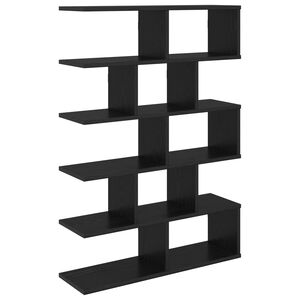 vidaXL Wandregal Schwarze Eiche 70 x 20 x 100 cm Holzwerkstoff