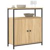 vidaXL Sideboard Sonoma-Eiche 70 x 30 x 80 cm Holzwerkstoff