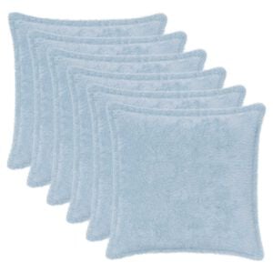 vidaXL Kissenbezug 6 stk. HOUTEN Himmelblau 30 x 30 cm