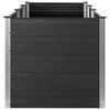 vidaXL Garten-Hochbeet 300x100x91 cm WPC Grau