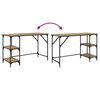 vidaXL Schreibtisch Artisan-Eiche 120 x 50 x 75 cm Holzwerkstoff
