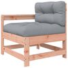 vidaXL 3-tlg. Garten-Lounge-Set mit Kissen Massivholz Douglasie
