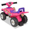 vidaXL Aufsitz-Quad f&uuml;r Kinder mit Sound und Licht Rosa und Lila