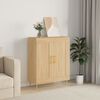 vidaXL Sideboard Sonoma-Eiche 69,5x34x90 cm Holzwerkstoff