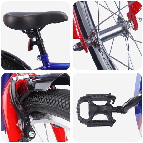 vidaXL Kinderfahrrad 20 Zoll f&uuml;r 6-11 Jahre alt Dunkelblau