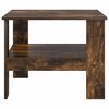 vidaXL Couchtisch Ger&auml;ucherte Eiche 57 x 55 x 45 cm Holzwerkstoff