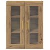 vidaXL Wandschrank Artisan-Eiche 69,5 x 34 x 90 cm Holzwerkstoff