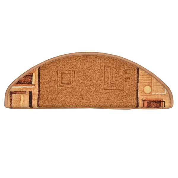 vidaXL Stufenmatten Selbstklebend 5 Stk. 65x21x4 cm Beige