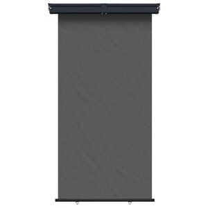 vidaXL Balkon Seitenmarkise 100% Polyester Eisen Stahl