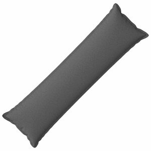 vidaXL Kissenbezug HOUTEN Hellgrau 40 x 145 cm Kunstleinen