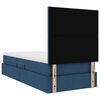 vidaXL Bett mit Stauraum und LED mit LED Blau 100 x 200 cm Polyester