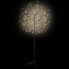 328653 vidaXL Christmas Tree 120 LEDs Warm White Light Cherry Blossom 150 cm (US only) - Untranslated