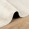 vidaXL Teppich OVIEDO Kurzflor Beige 200x200 cm