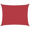 vidaXL Sonnensegel 160 g/m&sup2; Rot 6x8 m HDPE