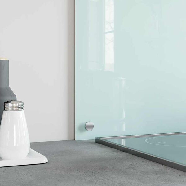 vidaXL K&uuml;chenr&uuml;ckw&auml;nde 2 Stk. Wei&szlig; 70x50 cm Hartglas