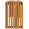 vidaXL Bank &Ouml;l-Natur 110 x 30 x 45 cm Massivholz Teak