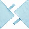 vidaXL Sporthandtuch Set 3 pcs Blau Polyester und Polyamid