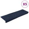 vidaXL Stufenmatten Selbstklebend 5 Stk. 65x21x4 cm Anthrazit Rechteckiger Rand