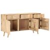 vidaXL Sideboard 150x40x80 cm Massivholz Mango