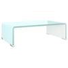 vidaXL TV-Aufsatz/Monitorerh&ouml;hung Glas Gr&uuml;n 40x25x11 cm