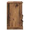 vidaXL Nachttisch mit Schubladen Altholz 43 x 36 x 60 cm Holzwerkstoff
