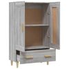vidaXL Highboard Grau Sonoma 70x31x115 cm Holzwerkstoff