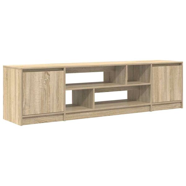 vidaXL TV-Schrank Sonoma-Eiche 188,5x41x50 cm Holzwerkstoff