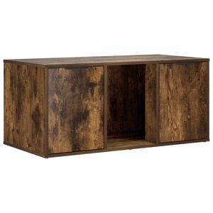 vidaXL Katzenkiste M&ouml;bel R&auml;uchereiche 100 x 49 x 45 cm Holzwerkstoff