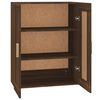 vidaXL Wandschrank Braun Eichen-Optik 69,5x32,5x90 cm Holzwerkstoff