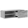 vidaXL Holzschrank Graues Sonoma 100,5 x 39 x 30 cm Holzwerkstoff
