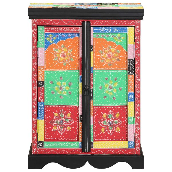 vidaXL Konsolentisch Mehrfarbig 50 x 30 x 75 cm Massivholz Mango