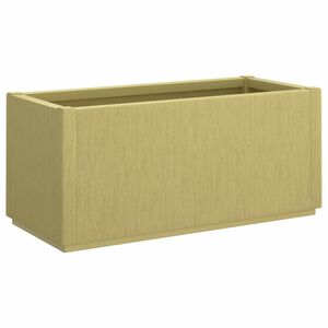 vidaXL Gartenblumenbox Gr&uuml;n 80 x 36 x 35 cm PP