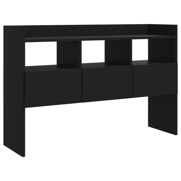 vidaXL Sideboard Schwarz 105x30x70 cm Holzwerkstoff