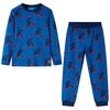 Kinderpyjama mit Langen &Auml;rmeln Petrolblau 128