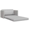 vidaXL Schlafsofa 110cm Wolkengrau Stoff