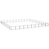 vidaXL Hundezwinger Schwarz 100 m&sup2; Stahl